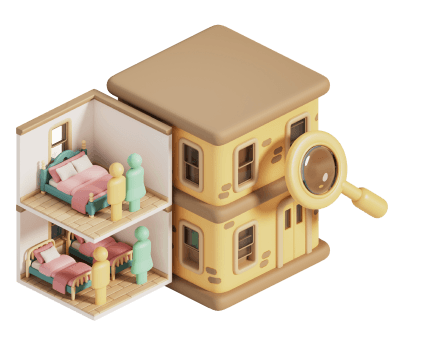 Couple exploring the interior of a new home with a real estate professional Couple exploring the interior of a new home with a real estate professional